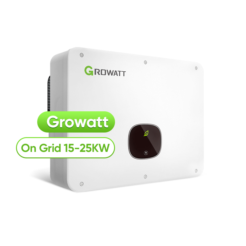 Growatt On Grid Inverter 15Kw 20Kw 25kw fabricante Inversor de painéis solares
