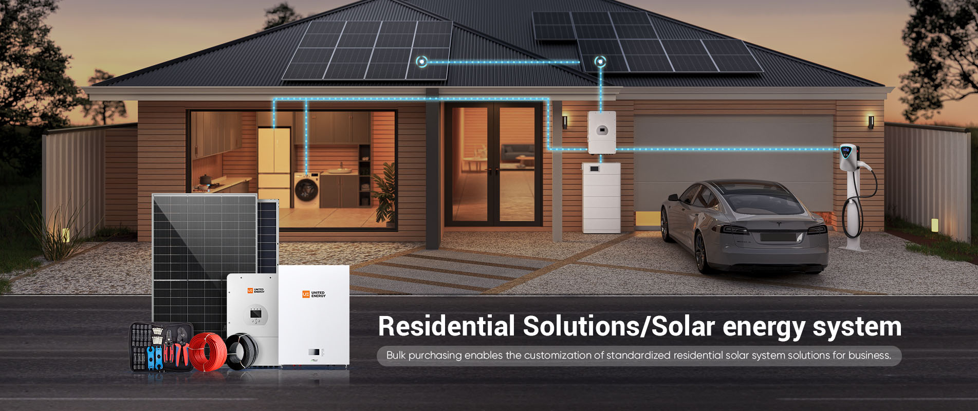 soluções residenciais em sistema de energia solar