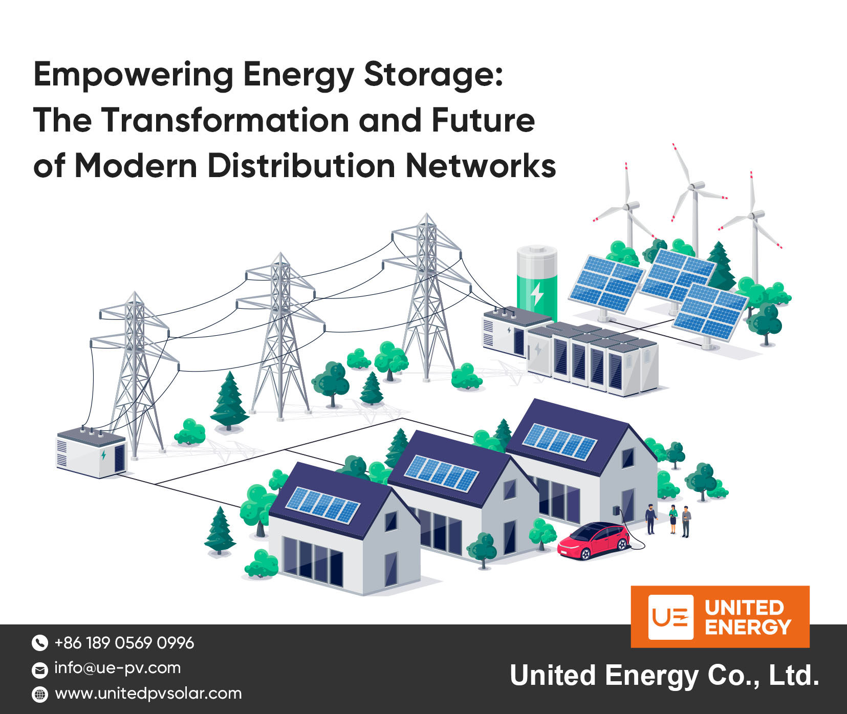 Capacitando o armazenamento de energia: a transformação e o futuro das redes de distribuição modernas